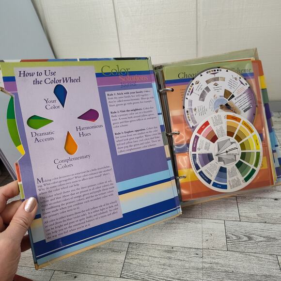 Color Solutions Journal from Home Depot BINDER Home Interior Design Organizer - Picture 6 of 14